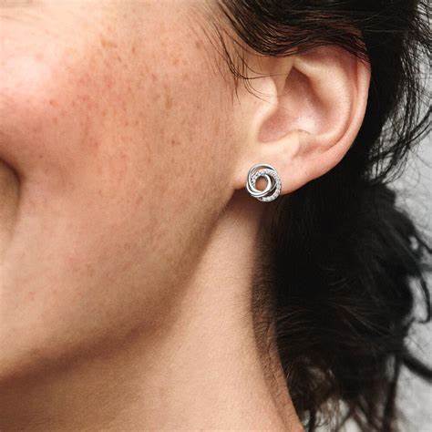 PANDORAPandora 291076C01 Family Always Encircled Stud EarringsBIJOUXEcecile