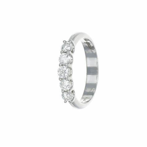 RECARLORecarlo R39GD005_D Women's Eternity Diamond Ring - 18K White GoldJEWELRYEcecile