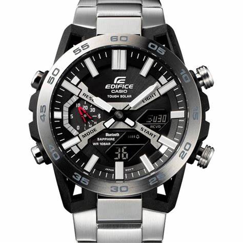 CASIO EDIFICECasio Edifice ECB - 2000D - 1AEF Men's Solar - Powered Bluetooth Chronograph WatchWATCHESEcecile