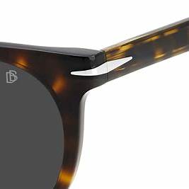 Gafas de sol David Beckham DB 1112/S 086-IR 52 - montura habana, cristales grises