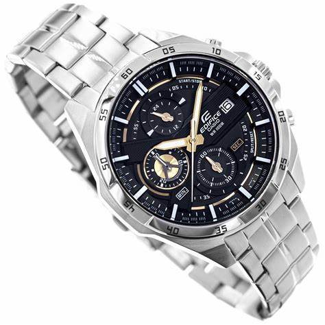 CASIO EDIFICECasio Edifice EFR - 556D - 1AVUEF Men's Chronograph Watch with Stainless Steel BandWATCHESEcecile