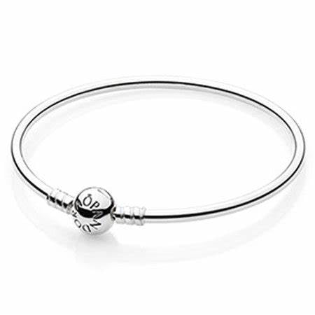 PANDORAPandora 590713 - 17 Moments Bangle Bracelet - Sterling Silver, 17 cmBIJOUXEcecile