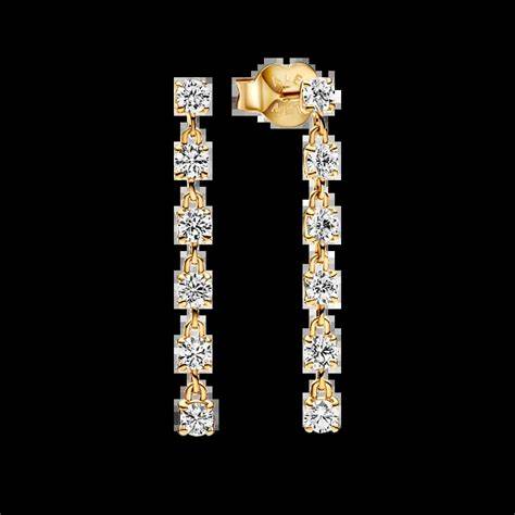 Pandora 263011C01 Pendientes de gota Sparkling Stones