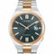 Citizen NJ0154-80H Reloj automático para hombre - 40mm Esfera negra, brazalete bicolor de acero inoxidable