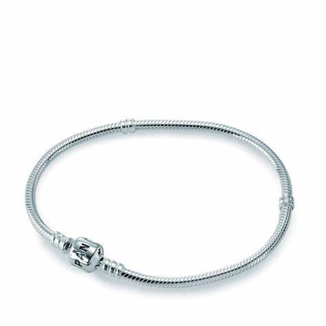 PANDORATitle: Pandora 590702HV - 18 Moments Snake Chain Bracelet - Sterling Silver, 18 cmBIJOUXEcecile