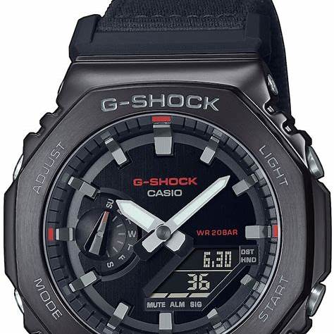 Casio G-SHOCK GM-2100CB-1AER Analog-Digital-Uhr für Herren - schwarzes Harzband