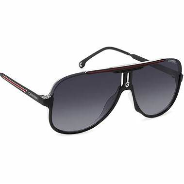 Carrera 1059/S OIT-9O Sonnenbrille - Glänzend blauer Rahmen, graue Gläser