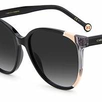 Carolina Herrera CH 0063/S KDX 9O 58 Women's Sunglasses - Black Frame, Grey Gradient Lenses