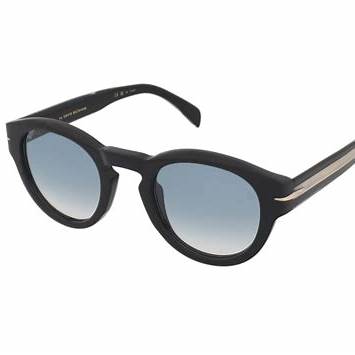 Occhiali da sole David Beckham da uomo DB 7110/S 807/F9 49 - Montatura nera, lenti blu sfumate