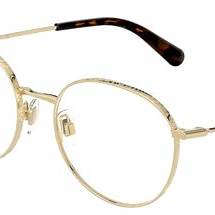 Dolce & Gabbana SLIM DG 1322 1298 53 Women's Eyeglasses - Rose Gold Metal Frame