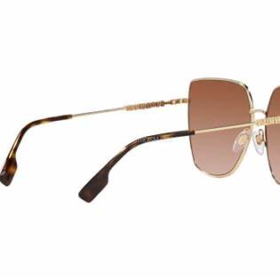 Burberry BE3143 10058D Women's Sunglasses - Silver Frame, Pink Lenses