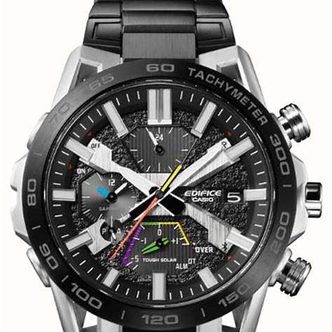 CASIO EDIFICECasio Edifice EQB - 2000DC - 1AER Men's Solar - Powered Bluetooth Chronograph WatchWATCHESEcecile
