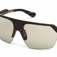 Tom Ford FT0797 56A Herren-Sonnenbrille - Gestell Havanna, rauchfarbene Gläser