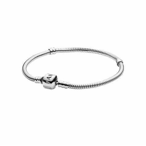 PANDORAPandora 590702HV - 19 Moments Snake Chain Bracelet - Sterling Silver, 19 cmBIJOUXEcecile