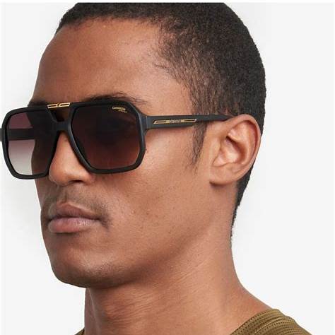 CARRERACarrera Victory C 01/S 003/86 Unisex Sunglasses - Matte Black Frame, Brown Gradient LensesEYEWEAREcecile