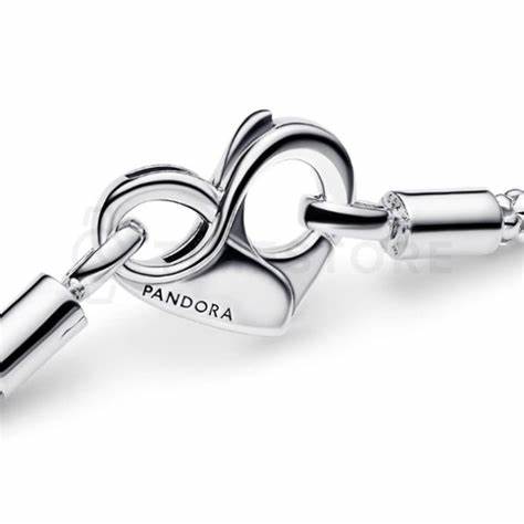 PANDORAPandora 592453C00 - 20 Moments Studded Chain Bracelet - Sterling Silver, 20 cmBIJOUXEcecile