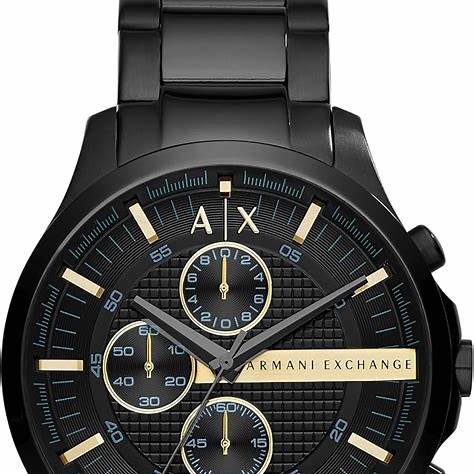 Armani Exchange AX2164 Men's Black Stainless Steel Chronograph Watch