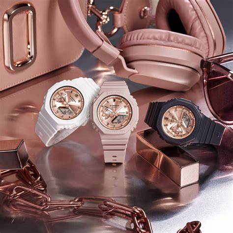 Casio G-SHOCK GMA-S2100MD-7AER Analog-Digital-Uhr für Damen - weißes Harzarmband