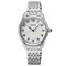 SEIKOSeiko SUR561P1 Women's Quartz Watch, White Dial, Stainless Steel BraceletWATCHESEcecile