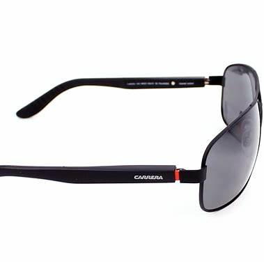 Carrera 8003 0RQ/Y1 Occhiali da sole da uomo - Montatura in rutenio, lenti grigie