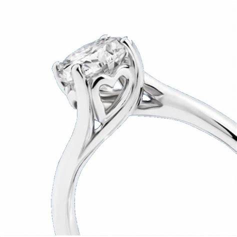 RECARLORecarlo R01SO195/031 - 13 Women's Solitaire Diamond Ring - 18K White Gold, 0.31ctJEWELRYEcecile