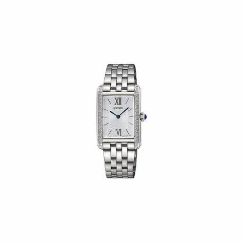 SEIKOSeiko SWR091P1 Women's Quartz Watch, Silver Dial, Stainless Steel BraceletWATCHESEcecile