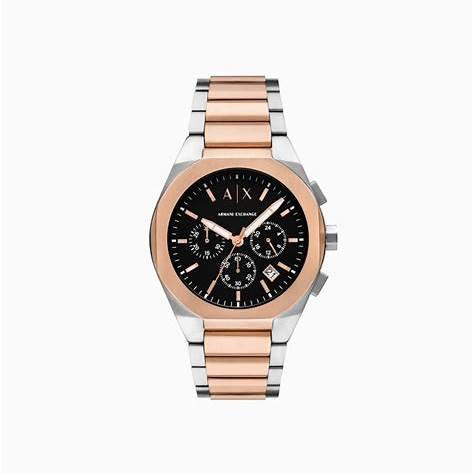 A|X ARMANI EXCHANGEArmani Exchange AX4181 Men's Chronograph Two - Tone Stainless Steel WatchWATCHESEcecile