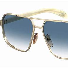 Occhiali da sole David Beckham Uomo DB 7102/S 06S/08 N 61 - Montatura argento, lenti grigio sfumate
