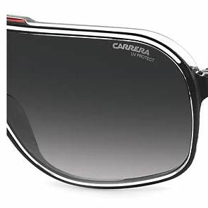 CARRERACarrera Grand Prix 3 OIT/9O Unisex Sunglasses - Black/Red Frame, Dark Grey LensesEYEWEAREcecile