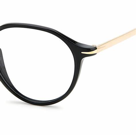 Lunettes Homme David Beckham DB 1105 2M2 49 - Monture noire et or