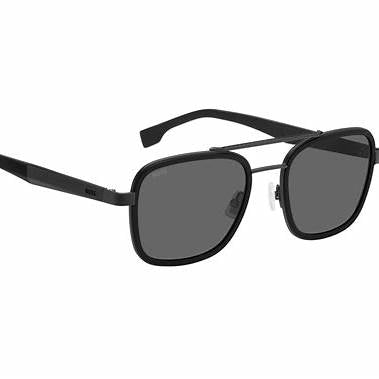 BOSSBOSS 1486/S 003 - 2K Men's Sunglasses - Matte Black Frame, Grey LensesEYEWEAREcecile