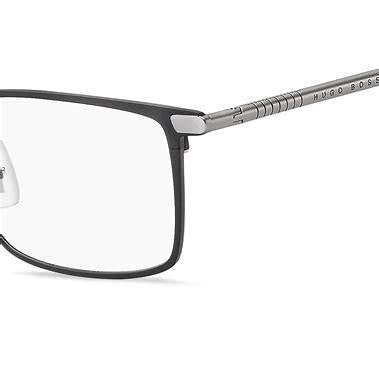 BOSSBOSS 1226/F 003 Men's Eyeglasses - Matte Black Titanium Frame, Rectangular ShapeEYEWEAREcecile