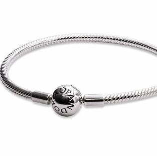 PANDORAPandora 590728 - 19 Moments Snake Chain Bracelet - Sterling Silver, 19cmBIJOUXEcecile