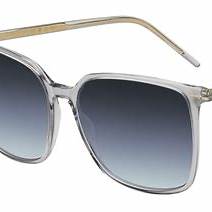 BOSS 1523/S KB7-GB Women's Sunglasses - Transparent Grey Frame, Grey Gradient Lenses