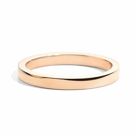 RECARLORecarlo W14FD006_GH Women's 18K Yellow Gold Wedding Band with Inner DiamondJEWELRYEcecile