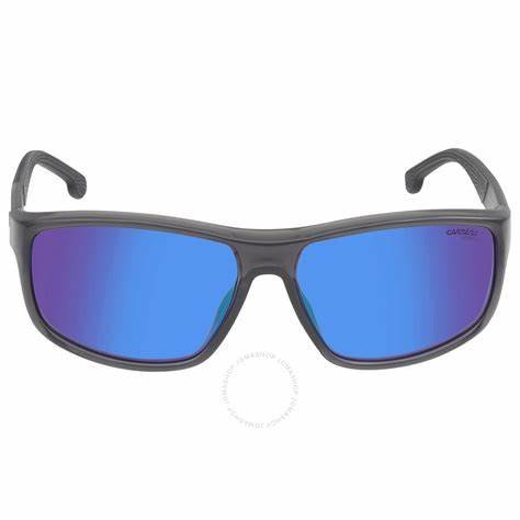 CARRERACarrera 8038/S 09V/Z0 Men's Sunglasses - Greyish Blue Frame, Blue LensesEYEWEAREcecile
