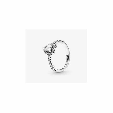 PANDORAPandora 198421C01 - 52 Elevated Heart Ring - Size 52BIJOUXEcecile