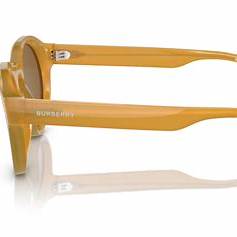 Burberry BE4404 4094/73 Unisex-Sonnenbrille - Gelber Rahmen, braune Gläser