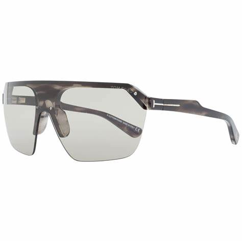 Tom Ford FT0797 56A Herren-Sonnenbrille - Gestell Havanna, rauchfarbene Gläser