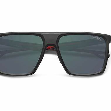 CARRERACarrera 4019/S BLX - Q3 Unisex Sunglasses - Matte Black Frame, Green Polarized LensesEYEWEAREcecile