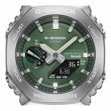 Casio G-SHOCK GBM-2100A-1A3ER Analog-Digital-Uhr für Herren - Armband aus schwarzem Harz
