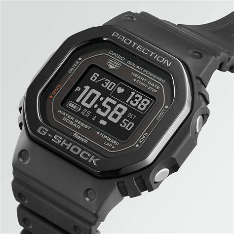 Casio G-SHOCK DW-H5600MB-1ER Reloj de fitness para hombre - Correa de resina negra