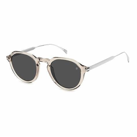 DAVID BECKHAMDavid Beckham DB 1098/S 79U - IR 49 Men's Sunglasses - Mud Grey Frame, Grey LensesEYEWEAREcecile
