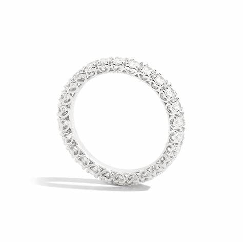 RECARLORecarlo R01GD738 Women's Diamond Eternity Ring - 18K White Gold, 1.60ctJEWELRYEcecile