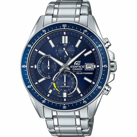 Casio Edifice EFS-S510D-2AVUEF Solarbetriebene Analoguhr für Herren mit Datumsanzeige