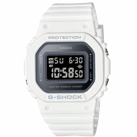 CASIO G - SHOCKCasio G - SHOCK GMD - S5600 - 7ER Women's Watch - White Resin Band, Digital DisplayWATCHESEcecile