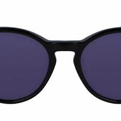 Calvin Klein CK23510S 001 S 52 Unisex Round Sunglasses - Black Frame, Grey Lenses