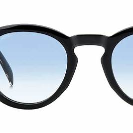 Occhiali da sole David Beckham da uomo DB 7110/S 807/F9 49 - Montatura nera, lenti blu sfumate