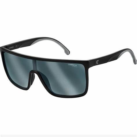 CARRERACarrera 8060/S 003/IR Unisex Sunglasses - Matte Black Frame, Grey LensesEYEWEAREcecile