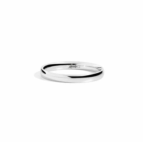 RECARLORecarlo W14FL001/BH - 15 Women's 18K White Gold Wedding Band with Inner DiamondJEWELRYEcecile